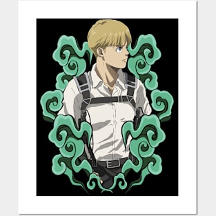 attack - armin arlert Posters and Art